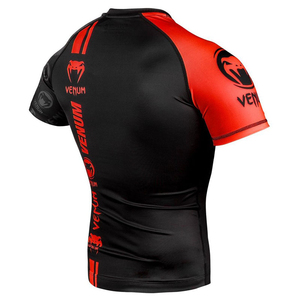 เสื้อรัดรูปแขนยาวสำหรับผู้ชาย พิมพ์ลายแบบ Heat-Transfer สีตัดต่อ ป้องกันรังสียูวี ระบายอากาศได้ดี แห้งเร็ว ป้องกันแบคทีเรีย - Product Image 5