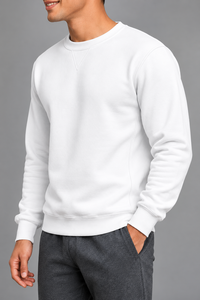 Plain <b>Pullover</b> <b>Men</b> Sweat Shirts Thick Winter Warm Sweat Shirt Custom Logo Fashion Casual Streetwear Outfit <b>men</b> custom - Product Image 4