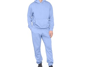 Pantalon de survêtement décontracté pour homme Rapid Sports, taille mi-haute, doublure polaire, mélange polyester/coton, fermeture à cordon, anti-plis - Product Image 5