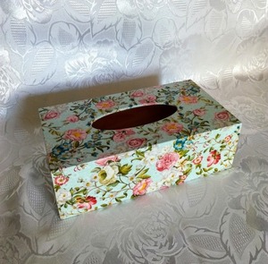 Wood Eco-friendly Handmade Multi-functional Modern Vintage Style Tissue Box for Home BY Perfect Enterprises - Product Image 3