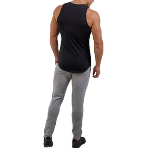 Camiseta sin Mangas Deportiva Informal para Hombre, Estampada, de Algodón y Poliéster, Cuello Redondo, Top Deportivo para Hombre, Superventas - Product Image 4