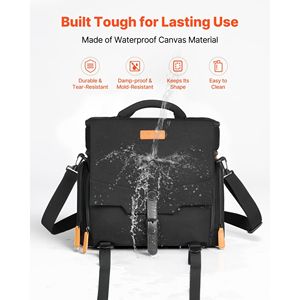 Borsa per il trasporto e la conservazione di miniature con tracolla regolabile, per 16 miniature di fanteria, borsa da trasporto multiuso con maniglia - Product Image 5