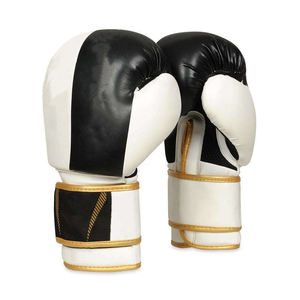 Guantes de boxeo de cuero genuino de diseño clásico profesional para boxeo, guantes de alta calidad a precio de mayorista, guantes con logotipo personalizado. - Product Image 1