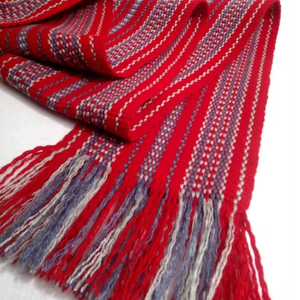 Cinturón Tejido Multicolor de 4 Pulgadas de Ancho – Cinturón Hecho a Mano para Disfraces y Moda - Product Image 1