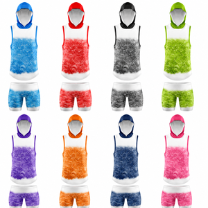 Ensemble Maillot et Short de Football Américain Personnalisé pour Adultes et Garçons, Imprimé, Séchage Rapide, Sublimé, Fabricant OEM ODM - Product Image 3