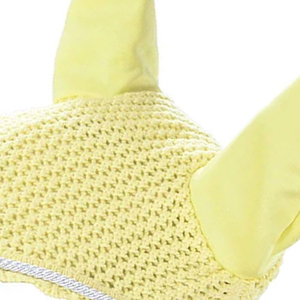 Wholesale Elegant Lightweight Breathable <b>Fly</b> Veil Washable for Equestrian Brands Ear Bonnet Crochet Horse Ear Bonnet - Product Image 4