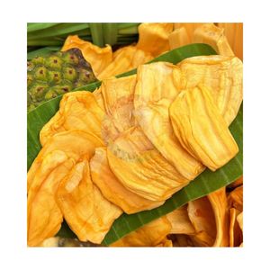 Chips de jackfruit séché pur, moelleux, doux, sucré, en tranches, vente en gros, prix direct usine, livraison rapide, logo personnalisé - Product Image 3