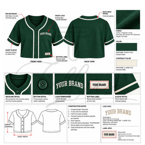Maillots de baseball personnalisés avec logo, vêtements de baseball professionnels pour équipes, maillots de baseball courts personnalisés pour jeunes - Product Image 5
