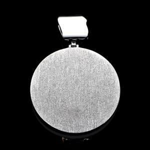 Joyería Hip Hop para Hombre, Colgante Personalizado con Letra, Plata de Ley 925, Moissanita VVS, Chapado en Rodio Certificado, Número o Nombre - Product Image 4