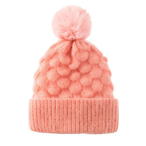 Bonnet d'hiver unisexe avec logo personnalisé, impression en relief, tricot de haute qualité en polyester/coton, voyage, extérieur, ski, OEM ODM, couleur personnalisée - Product Image 3