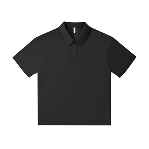 Camiseta Polo de Algodón Compacto Estilo Años 50, Corte Holgado con Hombros Caídos para Verano - Product Image 3