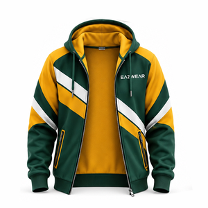 Modern Performance Hooded Outerwear Personalized Polyester Graphic Apparel Large <b>Scale</b> Manufacturing Wholesale Business - Product Image 6