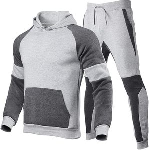 Survêtement d'hiver pour homme, tendance, de haute qualité, 100% coton, à capuche, sans manches, coupe-vent, respirant, séchage rapide, motif uni - Product Image 3