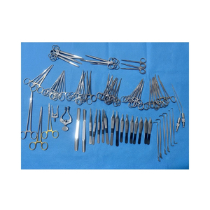 Ensemble d'instruments chirurgicaux de 72 pièces en acier inoxydable, pinces à moustiques, Mayo, Hegar, ensemble d'instruments de chirurgie générale professionnel - Product Image 1