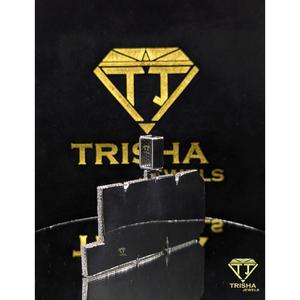 Designer CARL <b>Name</b> <b>Necklace</b> Lab Grown Diamond Hand Set Stones <b>Custom</b> Iced Out Pendant By Trisha Jewels - Product Image 5