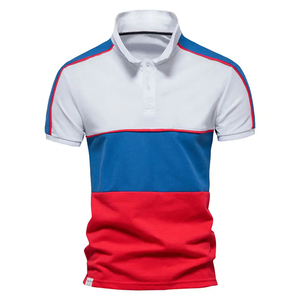 Camiseta de manga corta para hombre con diseño nuevo de verano, logotipo personalizado, informal, con cuello tipo polo, para negocios, golf, tela piqué, logotipo personalizado - Product Image 4