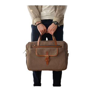 กระเป๋าแล็ปท็อปผ้าใบอเนกประสงค์ 14 15 6 นิ้วกันน้ำกระเป๋าเดินทางธุรกิจกระเป๋าสะพายไหล่ทนทานกระเป๋าสำนักงานสำหรับผู้ชายผู้หญิง - Product Image 2