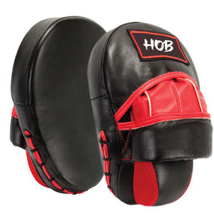 Guantes de Boxeo de Piel Sintética de Alta Calidad, Almohadillas Curvas Transpirables para Entrenamiento de MMA, Ajuste Profesional - Product Image 2