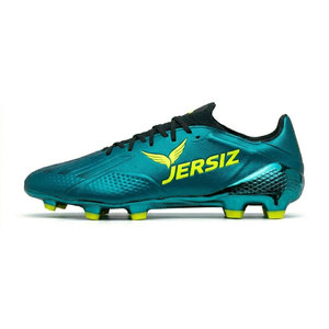 Chaussures de football unisexes antidérapantes en gros, crampons de football personnalisés, bottes de football professionnelles pour adultes, légères, en cuir véritable, pour l'entraînement printanier - Product Image 4