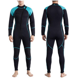 Combinaison de plongée courte en néoprène DIVESTAR de haute qualité 3 mm pour enfants, prix d'usine personnalisé, fermeture éclair dorsale et manches courtes - Product Image 3