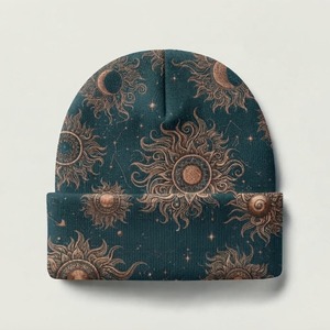 Bonnet unisexe personnalisé 100 % tricoté, imprimé numériquement, logo brodé, chapeau de sport hiver automne, vente en gros OEM - Product Image 6