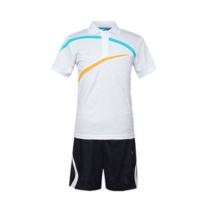 100% Polyester Men Tennis Wear Shirts Sportswear Tennis T-shirts Short Sleeves Set Quick Dry Ladies Tennis Uniform Sets - Product Image 3