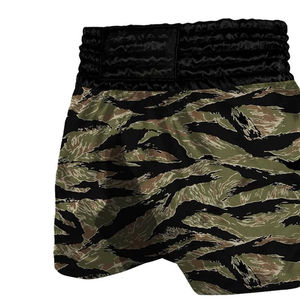 Shorts de combat MMA personnalisés imprimés par transfert thermique, légers, à séchage rapide, respirants, compressifs, unisexes pour adultes - Product Image 3
