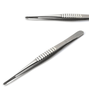 Micro-pince Adson en acier inoxydable à pointe fine, pince chirurgicale pour tissus, pince microchirurgicale pour pansements, instrument réutilisable - Product Image 6