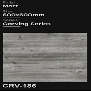 กระเบื้องเซรามิกเคลย์ตัน พรีเมียม ลักชัวรี่ ผิวด้าน ลายหิน ทนทานต่อการลื่นและกรด ขนาด 600x600 มม. สำหรับตกแต่งภายใน - Product Image 3