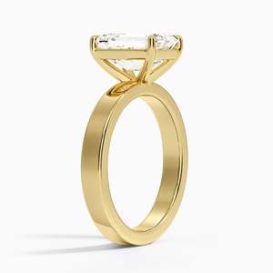 Anillo Solitario de Joyería Fina de 3 mm con un Diseño Brillante - Product Image 6