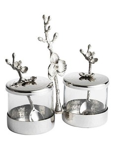 Élégant pot à biscuits en verre hermétique, design floral oriental doré, fait main, couvercle en métal, décoration de table de luxe, rangement haut de gamme pour la maison - Product Image 2