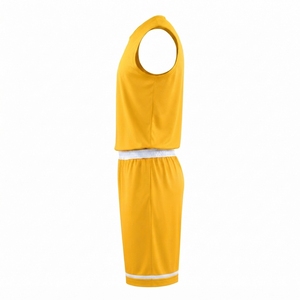 Uniforme Deportivo de Baloncesto Premium, 100% Poliéster, Ligero, Transpirable, de Secado Rápido, Conjunto de Camiseta y Pantalones Cortos, Nombre del Equipo Personalizado - Product Image 4