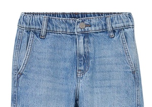 Jean cargo en coton élasthanne pour garçons, taille mi-haute, élastique, 6 poches, délavé, respirant, séchage rapide, pantalon décontracté - Product Image 4