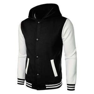 High Quality Winter Varsity Letterman <b>Jacket</b> <b>for</b> <b>Men</b> Custom College <b>Baseball</b> <b>Jacket</b> with Leather Sleeves and Embroidered Logo - Product Image 1