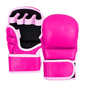 Gants de sparring en cuir Five B MMA avec logo personnalisé, imperméables, respirants, légers, réglables au poignet, pour arts martiaux MMA - Product Image 4