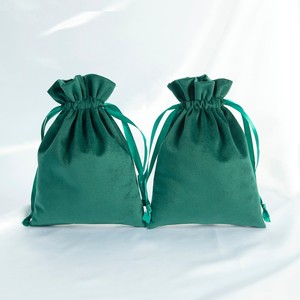 Custom Satin Drawstring Dust <b>Bag</b> with Logo Luxury Jewelry Shoe Gift Packaging Pouch for Wholesale Brand Use - Product Image 3