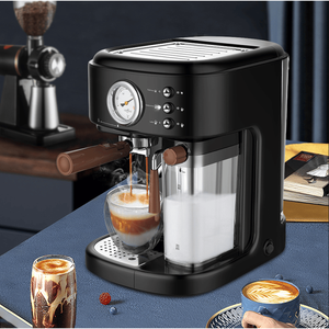 Machine à expresso Nestlé 19 bars avec extraction Mocha, pot à lait 500 ml, température de vapeur réglable, pompe et volume de tasse à expresso - Product Image 3