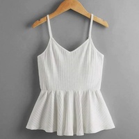 T-shirt court ajusté en coton et élasthanne respirant pour femme, à séchage rapide, écologique, style hip-hop, blanc