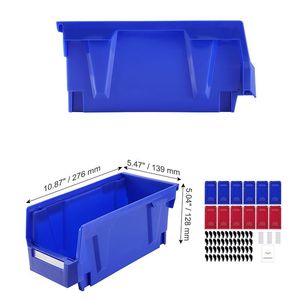 Contenitore Organizzatore in Plastica Impilabile e Appendibile per Garage e Ufficio - Product Image 2