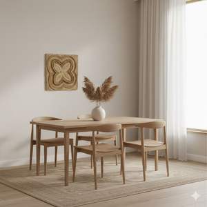 Décoration murale artisanale en batik - Product Image 4