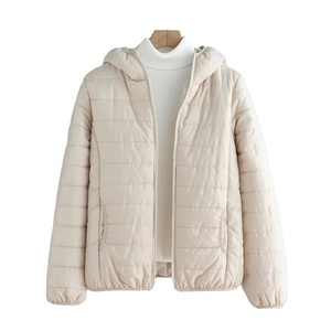 Men's Korean Slim <b>Puffer</b> Winter <b>Jacket</b> Casual Breathable Eco-Friendly Zipper Closure Thick Cotton Padding <b>Light</b> O-Neck Canvas - Product Image 6