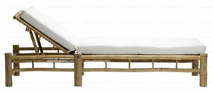 Lit de plage d'été moderne en bambou pour usage extérieur, hôtel et villa - Product Image 4