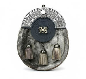 กิ๊ลท์สกอตแลนด์ไฮแลนด์แบบดั้งเดิม ยูนิเซ็กส์ ทำจากหนังรักษ์โลก ยี่ห้อโกลเด้น คราวน์ เหมาะสำหรับกิจกรรมกลางแจ้ง - Product Image 1