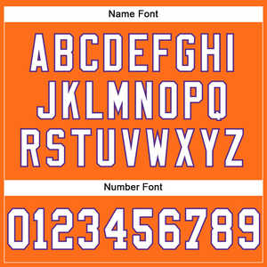 T-shirts de rugby personnalisés avec nom et numéro d'équipe, col en V, orange, pour hommes, sport, coupe ample, séchage rapide, uniformes d'équipe - Product Image 5