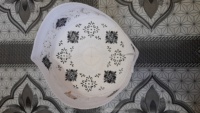 Nouveau bonnet de prière musulman pour hommes - 100% coton, impression numérique, gaufré, personnalisable, formel, toutes saisons, ajustement réglable