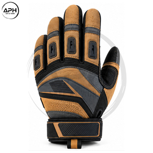 Guantes Mecánicos Negros Resistentes, Guantes de Trabajo Profesionales con Palma Texturizada, Construcción Multipanel, Protección Completa para las Manos - Product Image 3