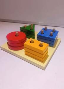 Mesa de actividades infantil de madera natural de alta calidad, mesa de aula de madera duradera para 2 personas a precio de mayoreo - Product Image 6