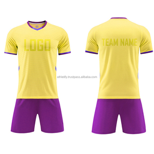 Uniformes de Fútbol para Adultos, Suministro de Fábrica, Camisetas Personalizadas con Estampado Inspirado en Clubes Franceses, Ropa Deportiva Ecológica y Sostenible - Product Image 1