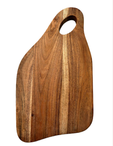 Tabla de cortar de madera de acacia con incrustaciones de mármol y resina, ideal para quesos, a precio mayorista asequible. - Product Image 4