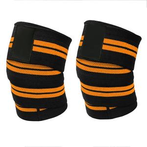 <b>Knee</b> Wraps for Cross Training ,Gym Workout,Weightlifting,Fitness & Powerlifting - <b>Knee</b> Straps for Squats 72" - Product Image 2
